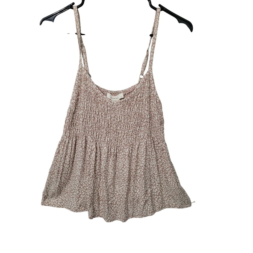 Urban Romantics Womens  Sleeveless Tank Top Smocked Shirred Baby Doll Y2K - Picture 9 of 10